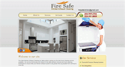 Desktop Screenshot of firesafekitchenexhaustcleaning.com